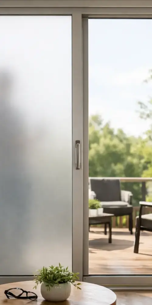 Sliding Glass Door Privacy Film That Works