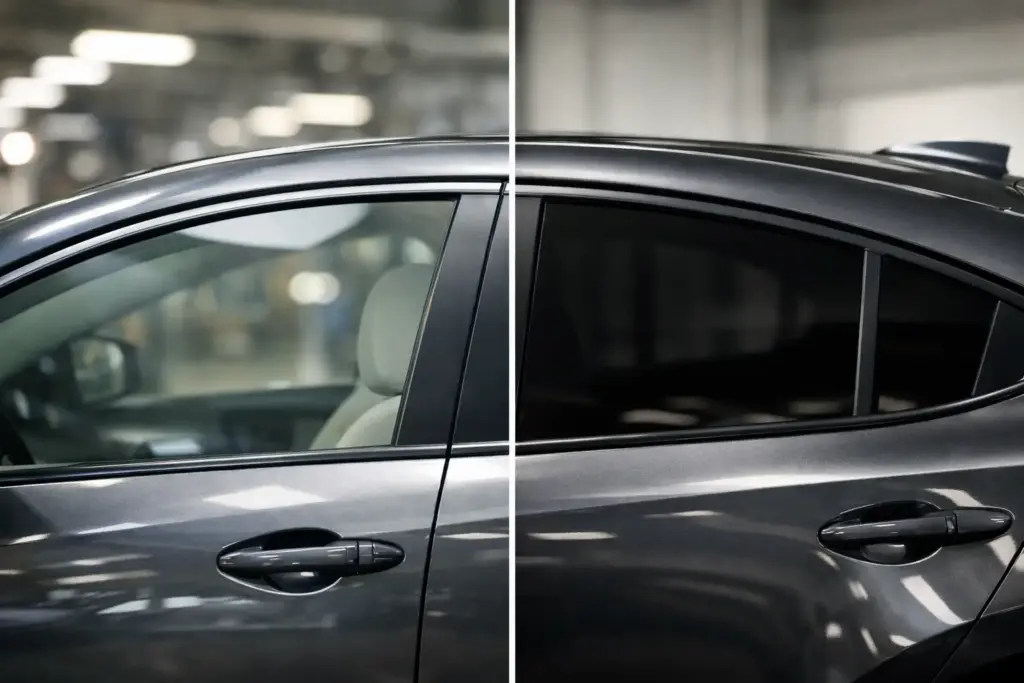 Factory Tint vs Aftermarket: What Changes?