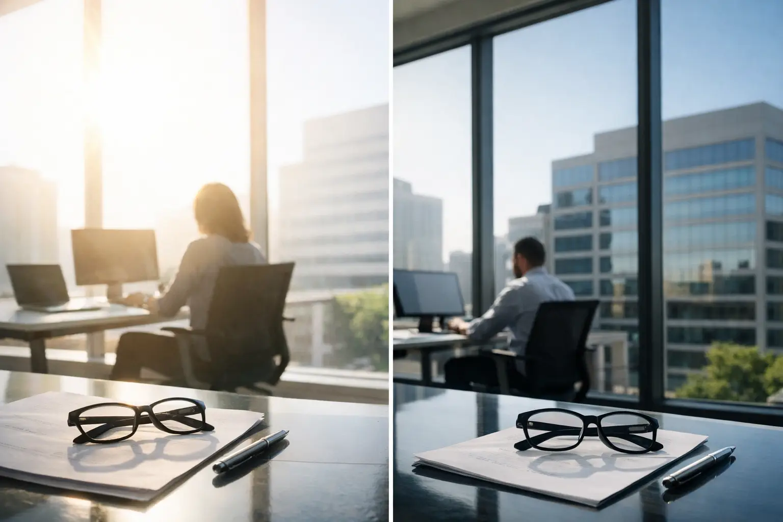 Office Window Film for Glare Reduction