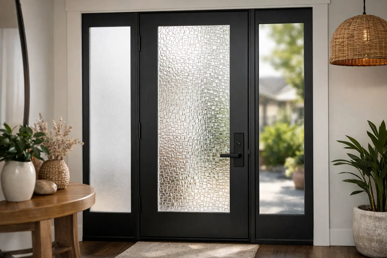 Privacy Window Film for Front Door Options