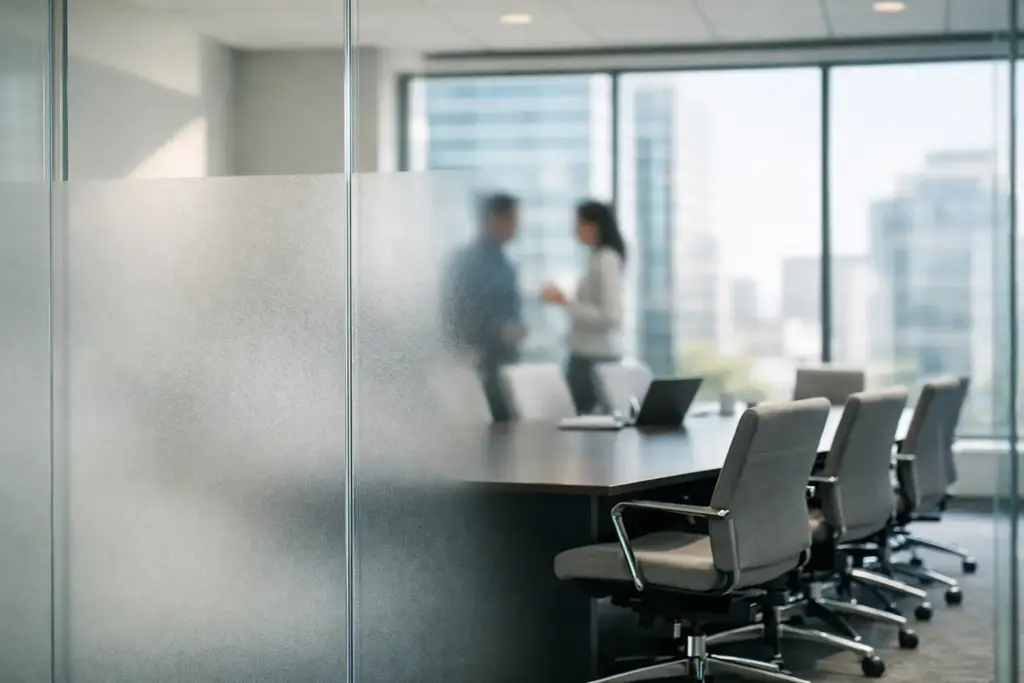 Conference Room Window Film That Works Harder
