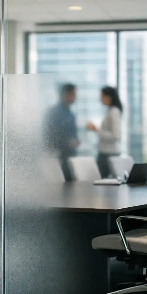 Conference Room Window Film That Works Harder